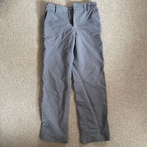 Under Armour Gray Shorts with Neon Accents